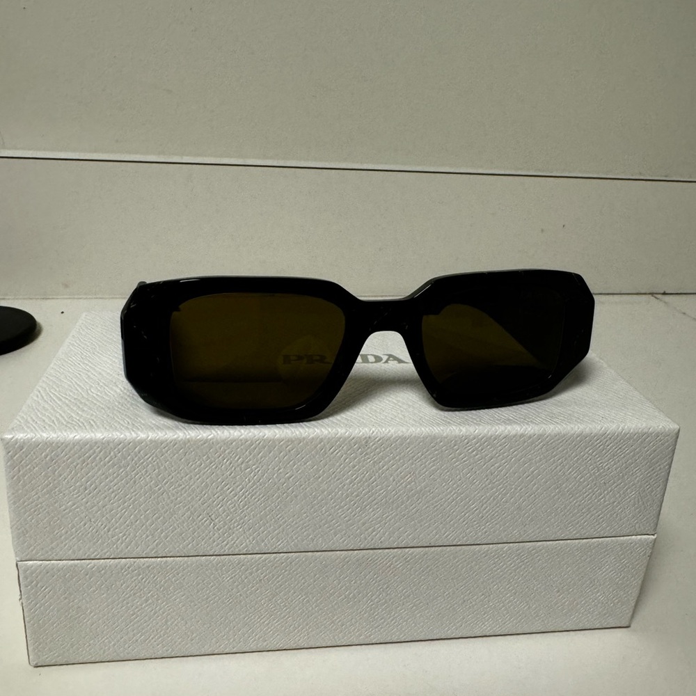 Prada Symbole Rectangular Sunglasses